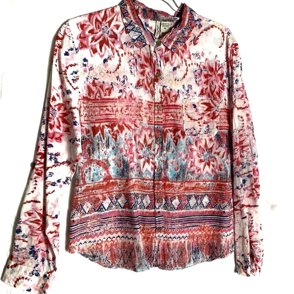 Love Potion Button up Top size PL